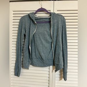 Aeropostale blue zipper jacket